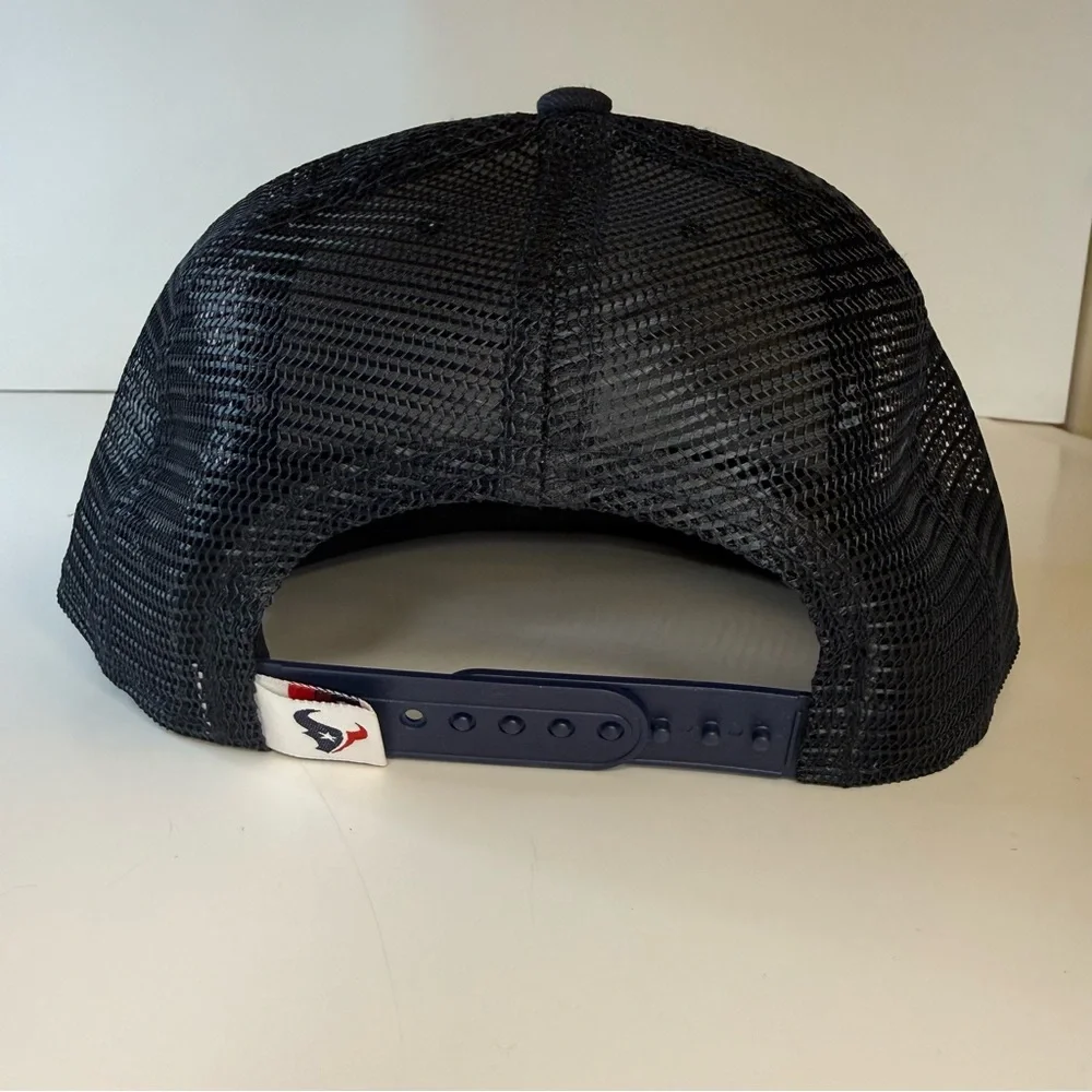 Houston Texans New Era Youth‎ 9FIFTY Trucker Snapback Hat Navy NFL Team Mesh Cap